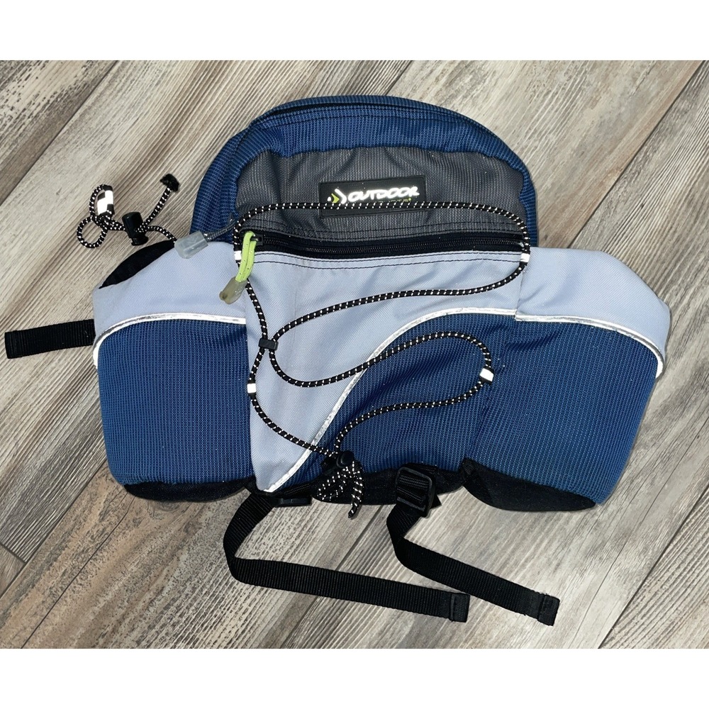 Outdoor Products JackRabbit 2-Bottle 0.6L Waist Fanny Pack - Camp Hiking Walking
